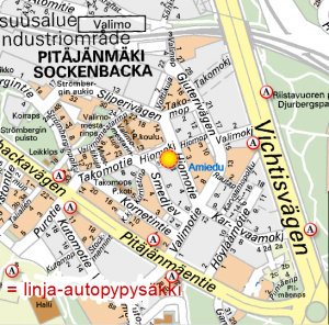 Shakkiareena kartalla